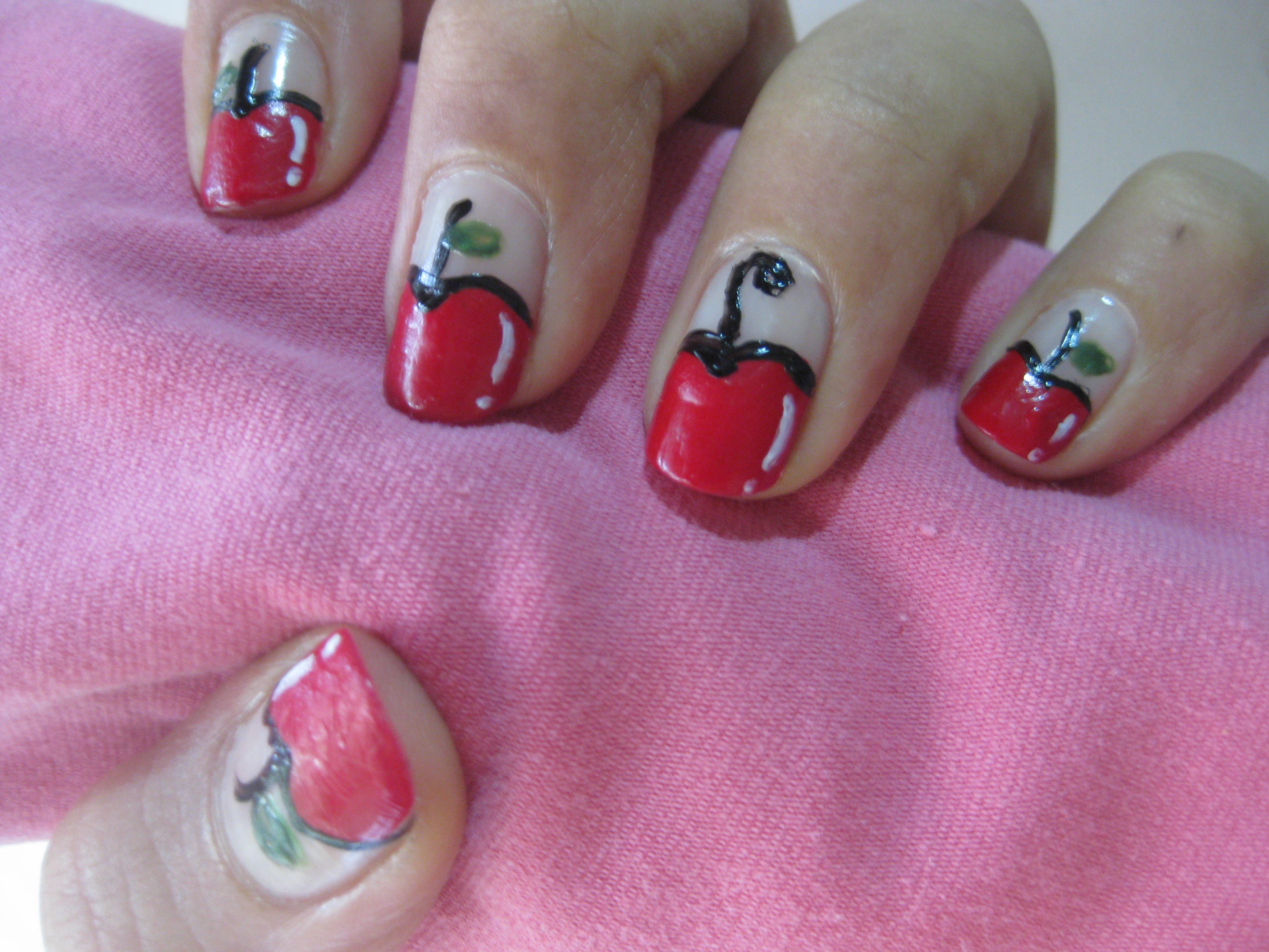 Cute Apple Nail Designs - wide 4